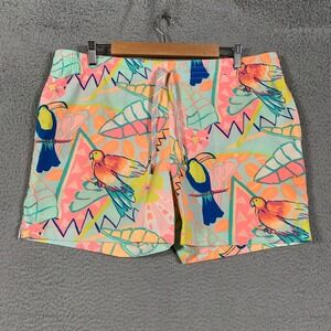 Chubbies The Toucan Sams Swim Trunks Mens Medium Multi Color Retro Tropical 5.5"